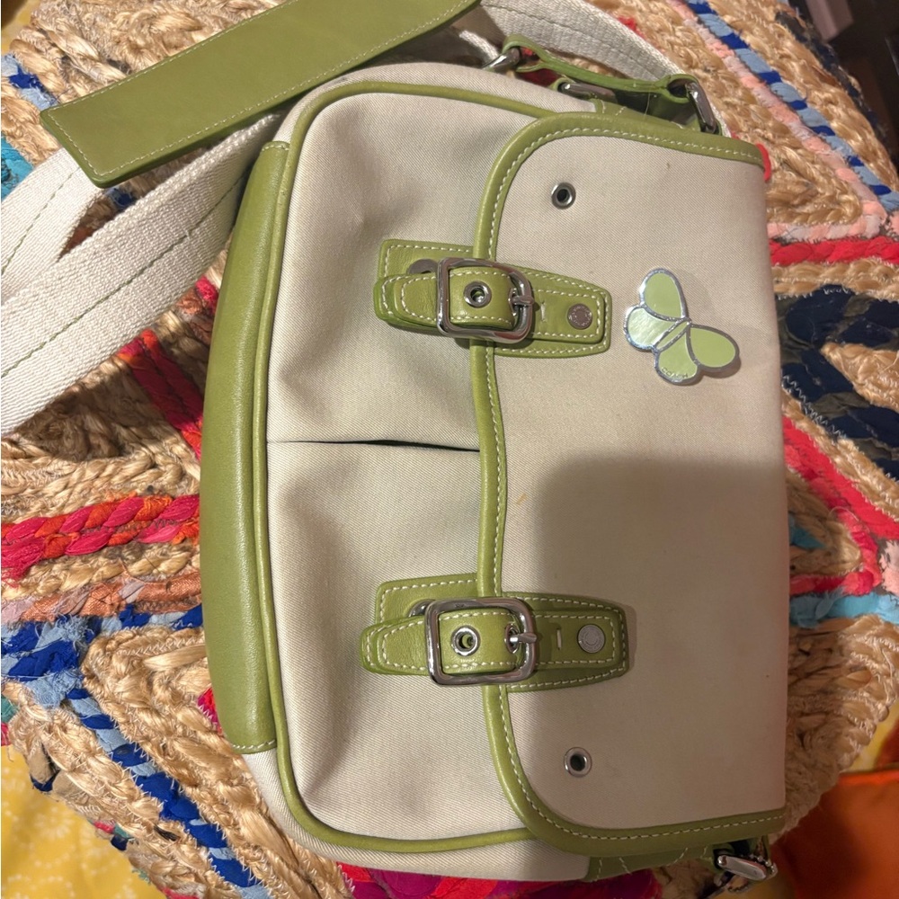 Coach vintage twill crossbody bag - Picture 3 of 9